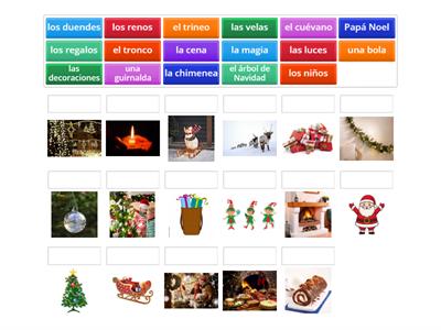 Vocabulario de Navidad