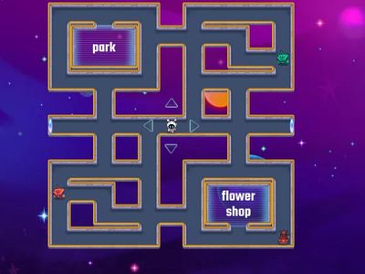 13. Where is the gift shop? (Maze Chase)