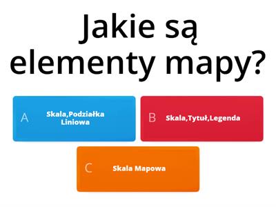 Mapa i Skala Geografia Klasa 5 Dział 1