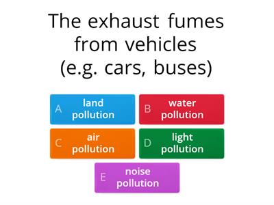 P6 - Unit 5 - 2021-2022 - Pollution