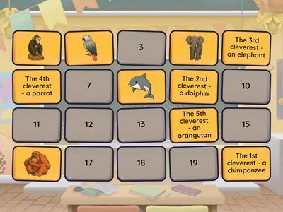 Degrees of comparison: Clever Animals