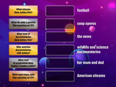 Go getter 3. Get culture. British TV PB p.68 ex.4 