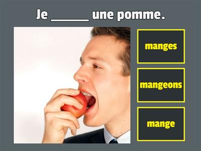 Verbes du premier groupe -er