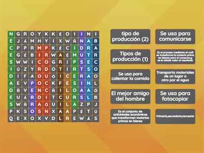 Sopa de letras de tecnología