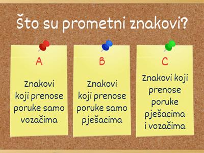 Promet - 2. razred