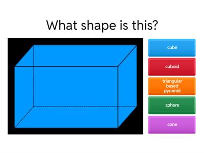 3D shape quiz 2