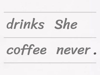 Adverbs of frequency