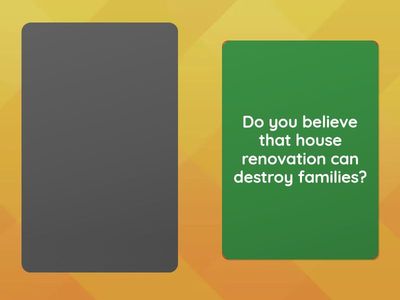 House renovation (speaking)