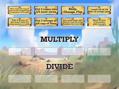 Multiply and Divide Fractions