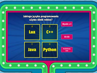 Test o roblox - Programowanie