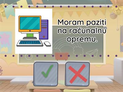 PRAVILA- informatička učionica