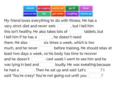 Own it 3 Unit 4 Vocabulary revision