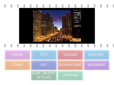 HOME SWEET HOME (Find the match)