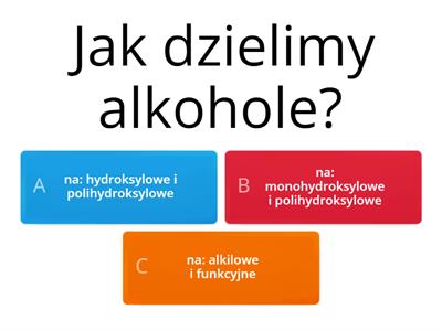Alkohole