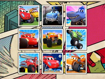 Артикуляционная гимнастика. Свистящие звуки. МонстрТраки