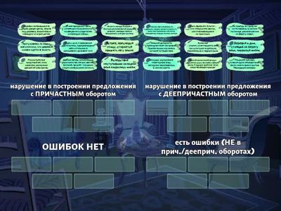 грамматические ошибки (причастный и деепричастный обороты)