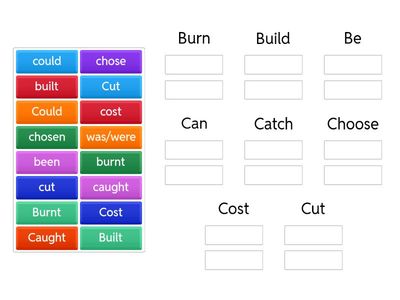 Irregular verbs 2 B-C