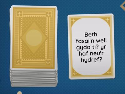 ymarfer ateb "faset ti"