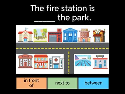 Prepositions of place