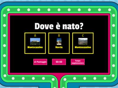 San Benedetto da Norcia.