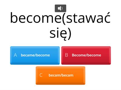 irregular verbs klasa 6