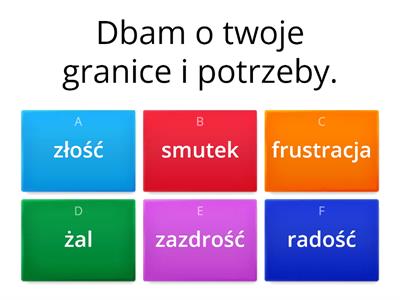 emocjonujący quiz