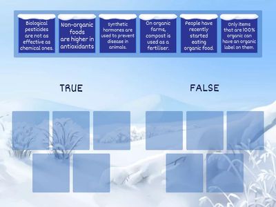 10 grade/ organic food