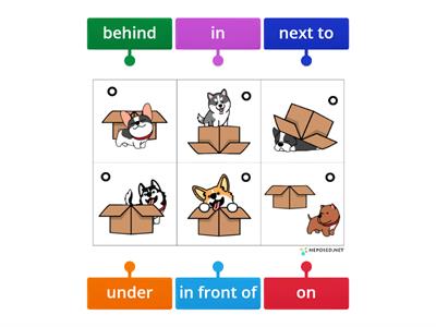 Prepositions of place