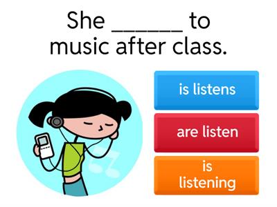 Present Continuous Tense