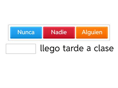 Affirmative and Negative