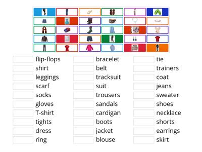 1C Clothes&Accessories EnglishFile Pre-Int