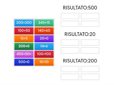 LE ADDIZIONI PER SECONDE 