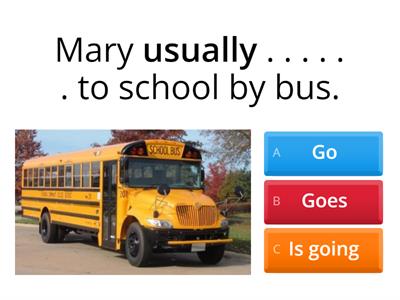 Present simple vs present continuous