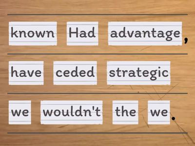 Challenging B2/C1 English Syntax