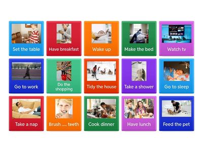 Routine verbs and When?