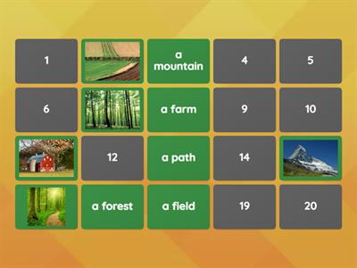 Look 3 Unit 2 Matching Pairs