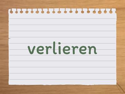 L1: Verben im Präteritum: sitzen - er/sie saß