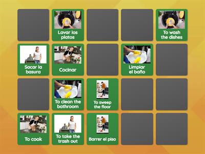 Los quehaceres / Spanish chores