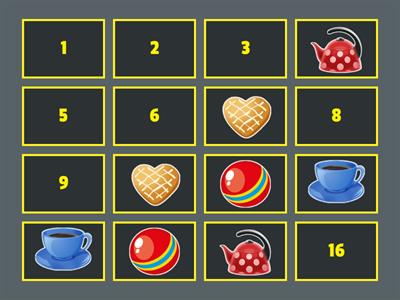 Звук Ч, гра меморі