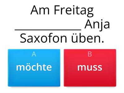 Modalverben müssen, möchten. Lektion 6. Beste Freunde A1.1