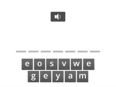 Spell the Word au/aw