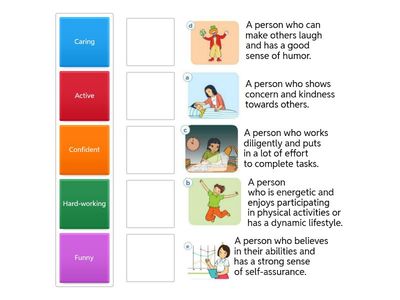 Game Personality Adjectives