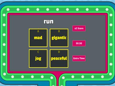 Synonyms - Primary 2