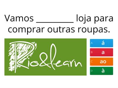 Crase 1 - Rio&Learn PLE