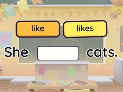 Like, want, need and have