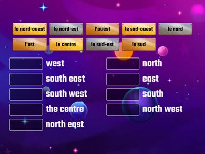 Compass points French