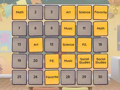 My Favorite Subject is Science