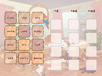 Past Simple (regular verbs)