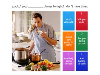 Future: Will/ Be going to