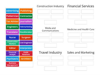 CAREERS CATEGORIES